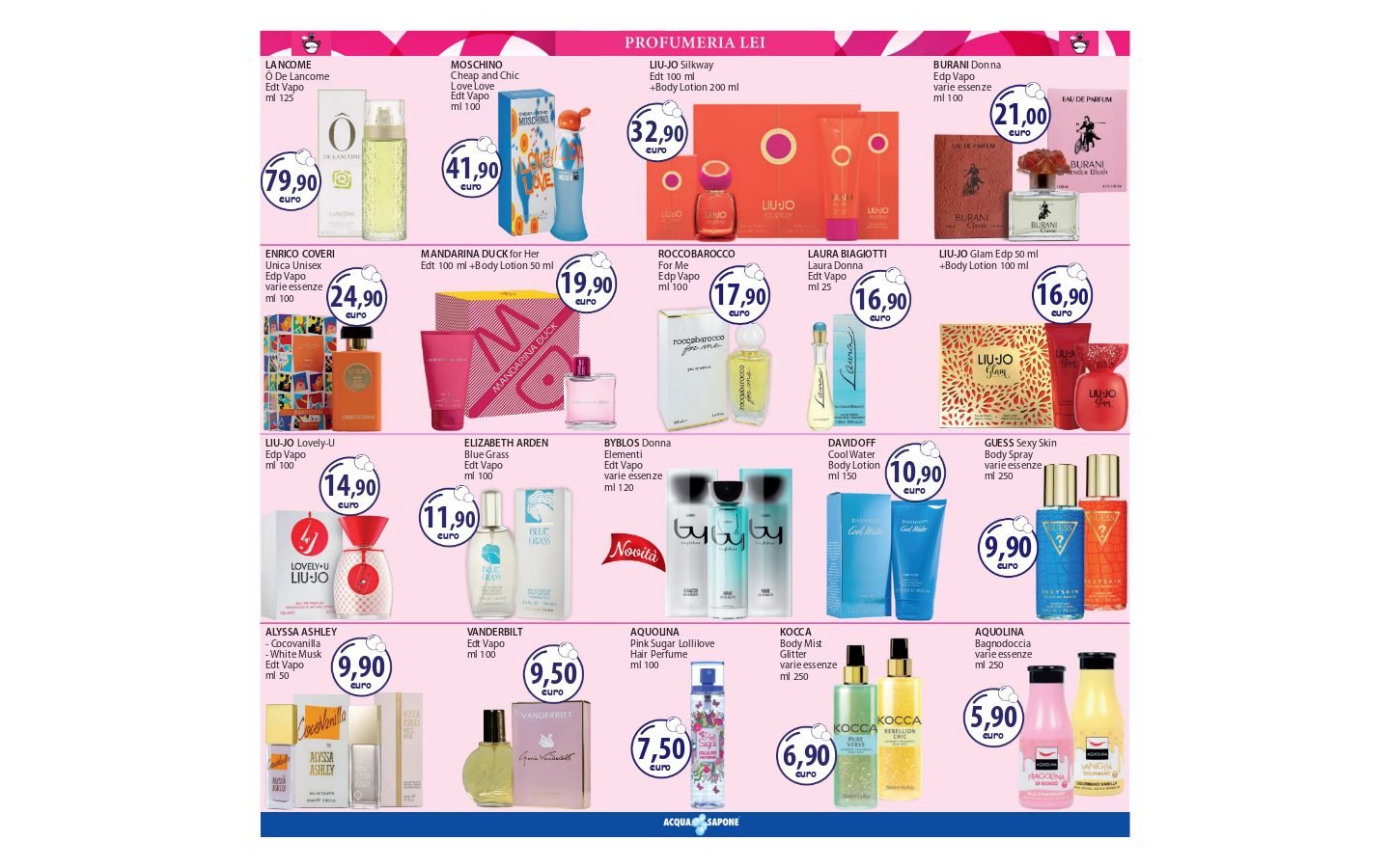 Volantino Acqua e sapone 20.03.2026 - 28.03.2026