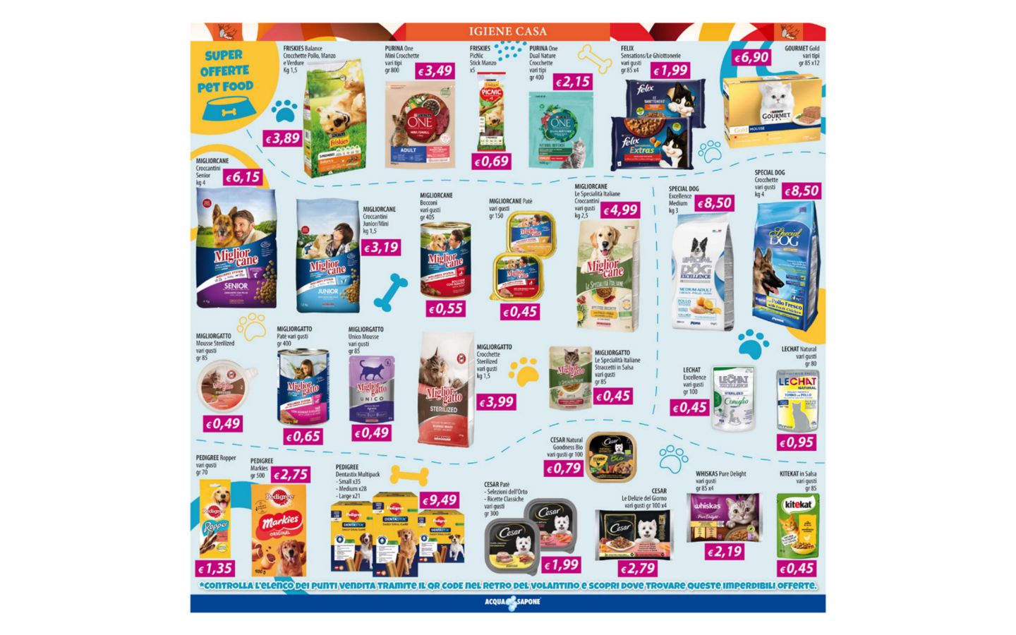 Volantino Acqua e sapone 06.04.2026 - 19.04.2026