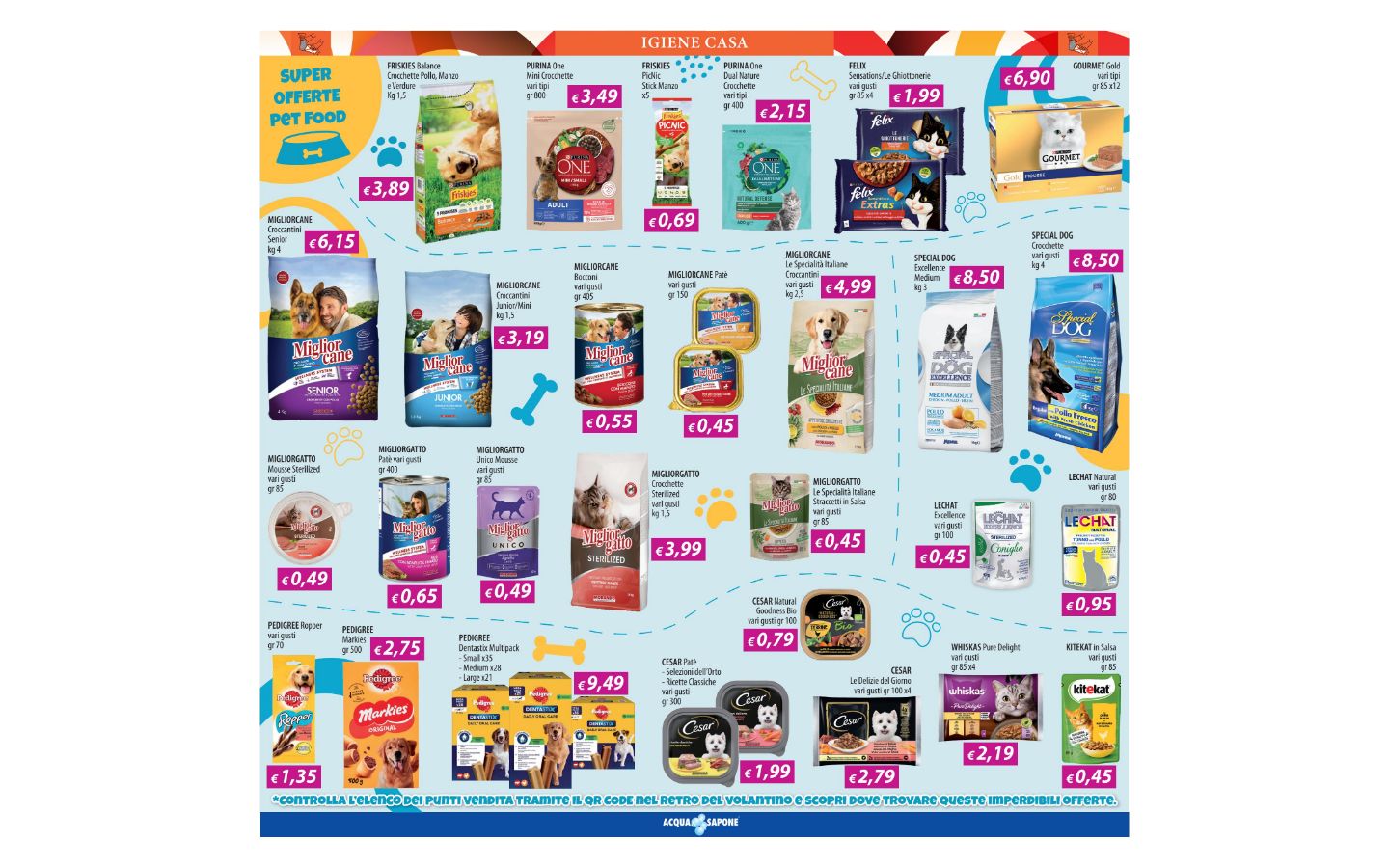 Volantino Acqua e sapone 01.04.2026 - 09.04.2026
