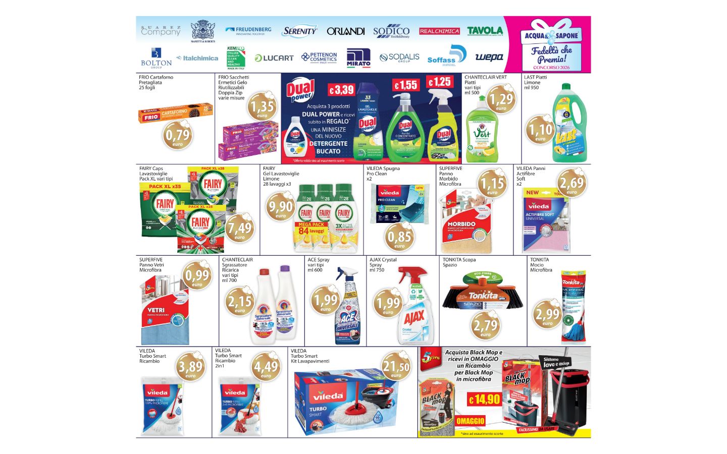 Volantino Acqua e sapone 01.04.2026 - 09.04.2026
