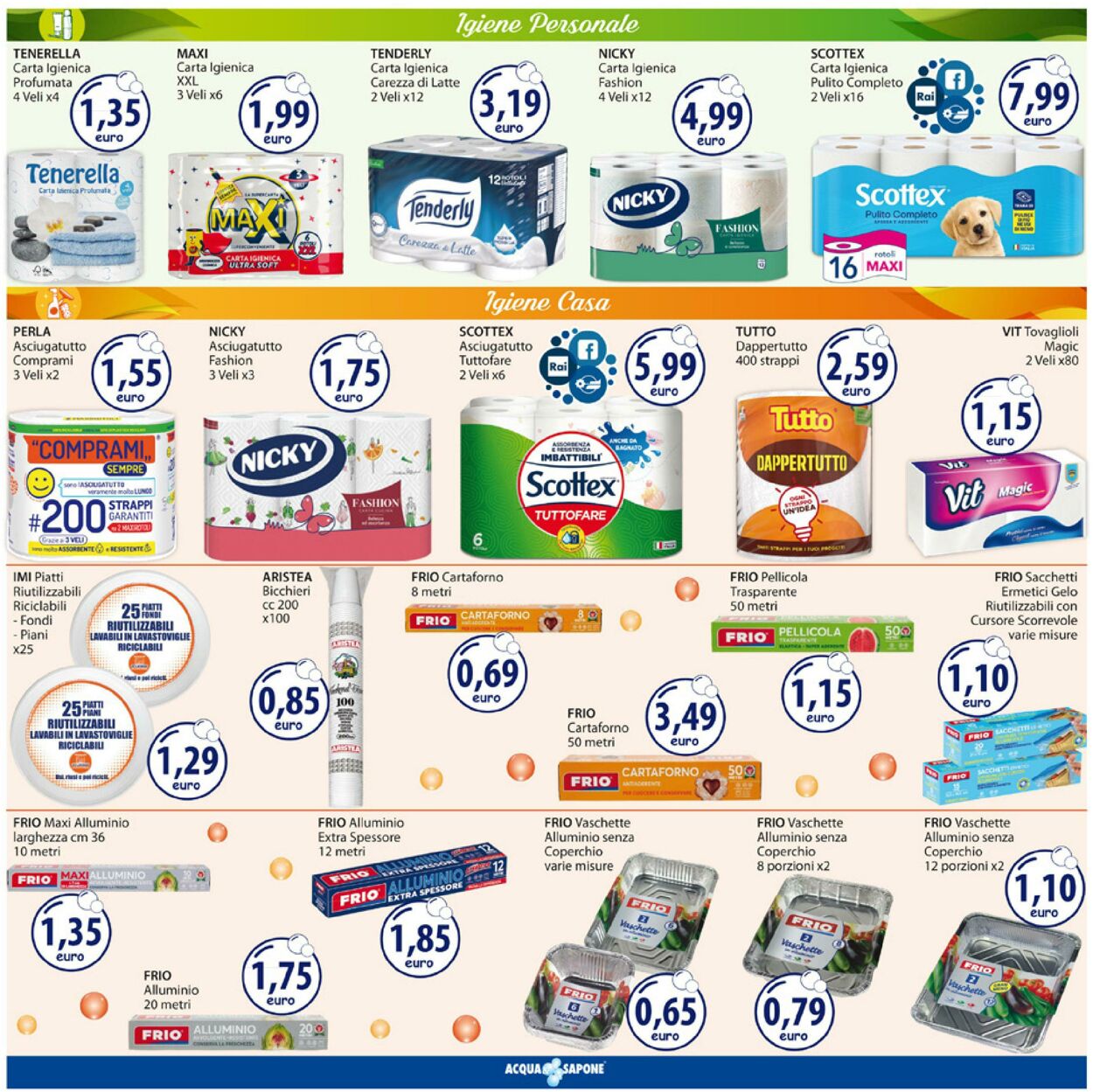 Volantino Acqua e sapone 03.06.2025 - 15.06.2025