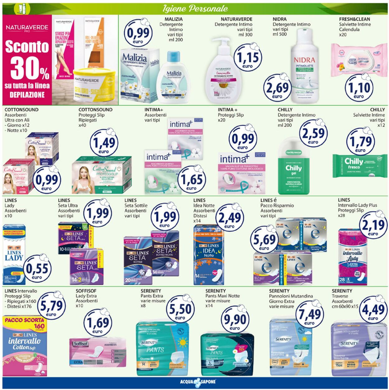 Volantino Acqua e sapone 03.06.2025 - 15.06.2025