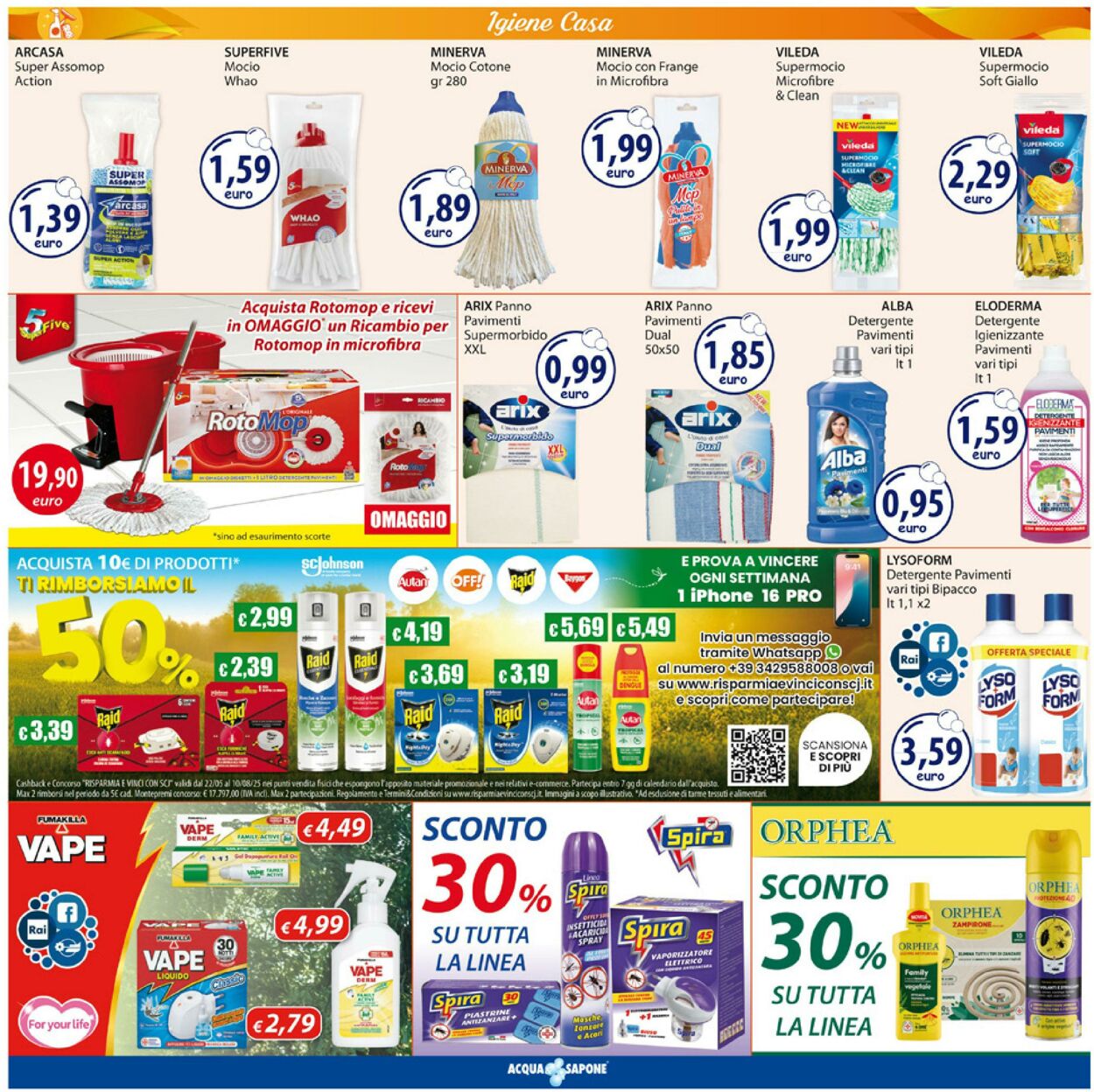 Volantino Acqua e sapone 03.06.2025 - 15.06.2025