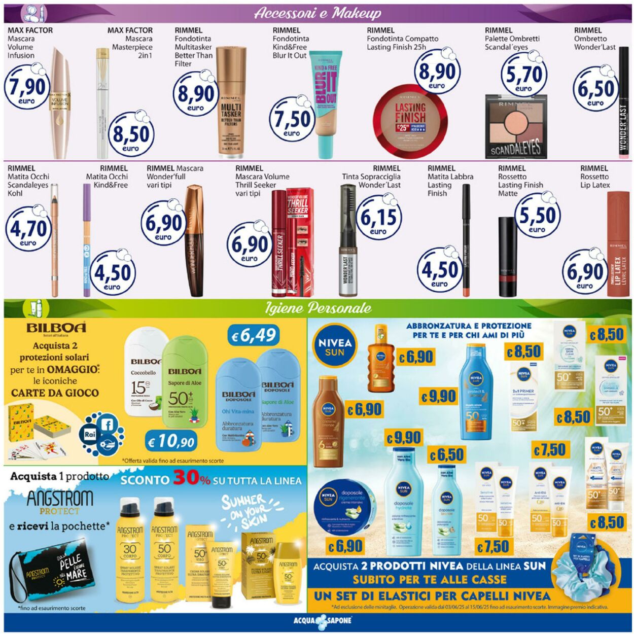 Volantino Acqua e sapone 03.06.2025 - 15.06.2025