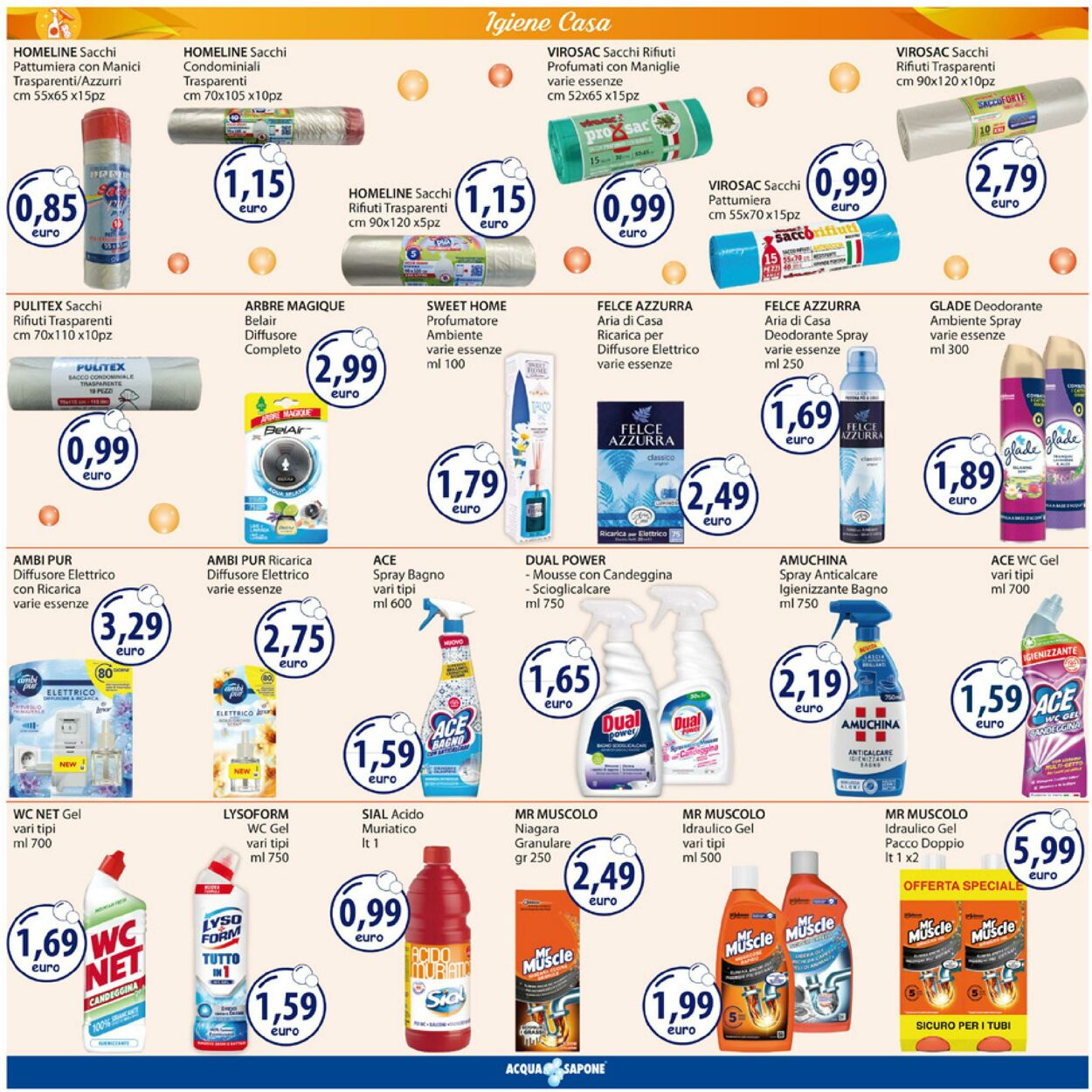 Volantino Acqua e sapone 03.06.2025 - 15.06.2025