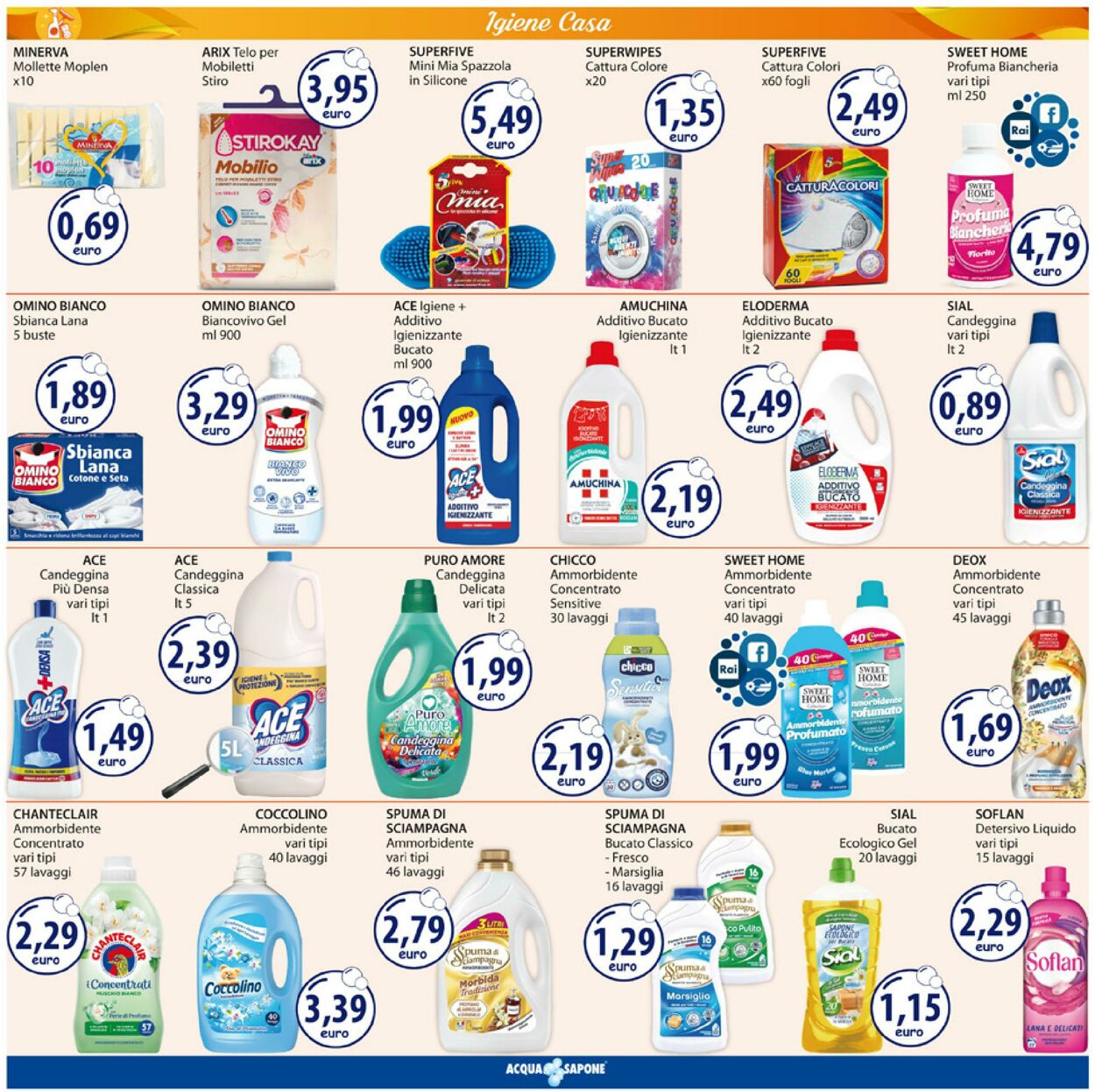 Volantino Acqua e sapone 03.06.2025 - 15.06.2025
