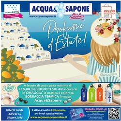 Volantino Acqua e sapone 03.06.2025 - 15.06.2025