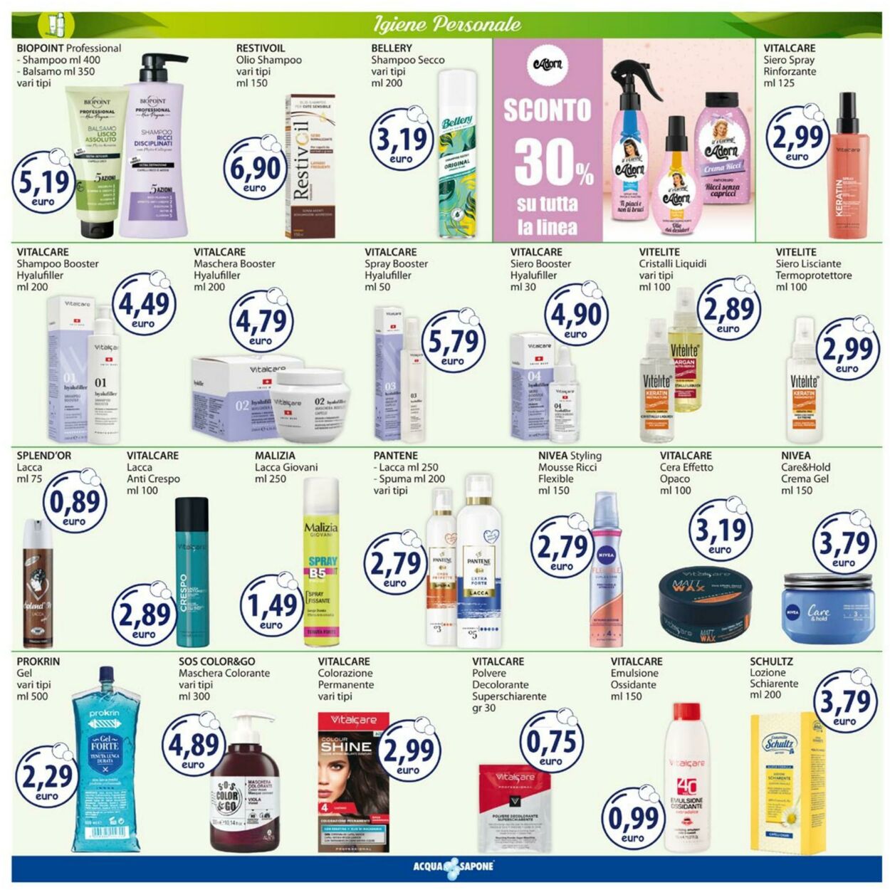 Volantino Acqua e sapone 16.06.2025 - 29.06.2025