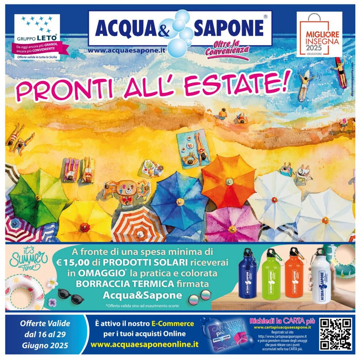 Volantino Acqua e sapone 16.06.2025 - 29.06.2025