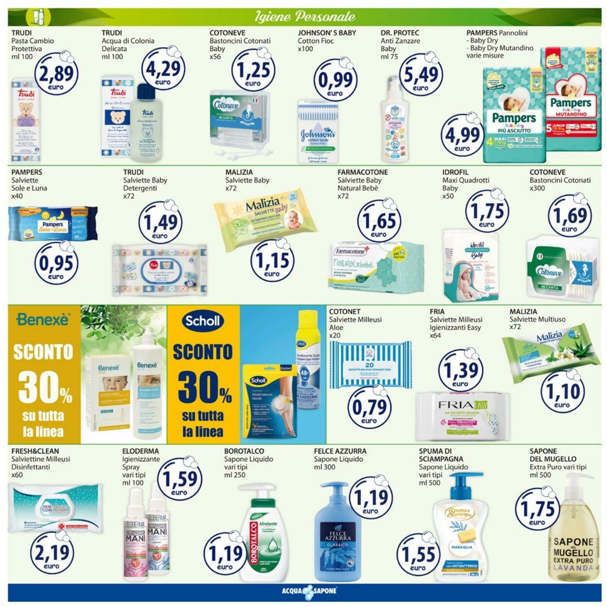 Volantino Acqua e sapone 16.06.2025 - 29.06.2025