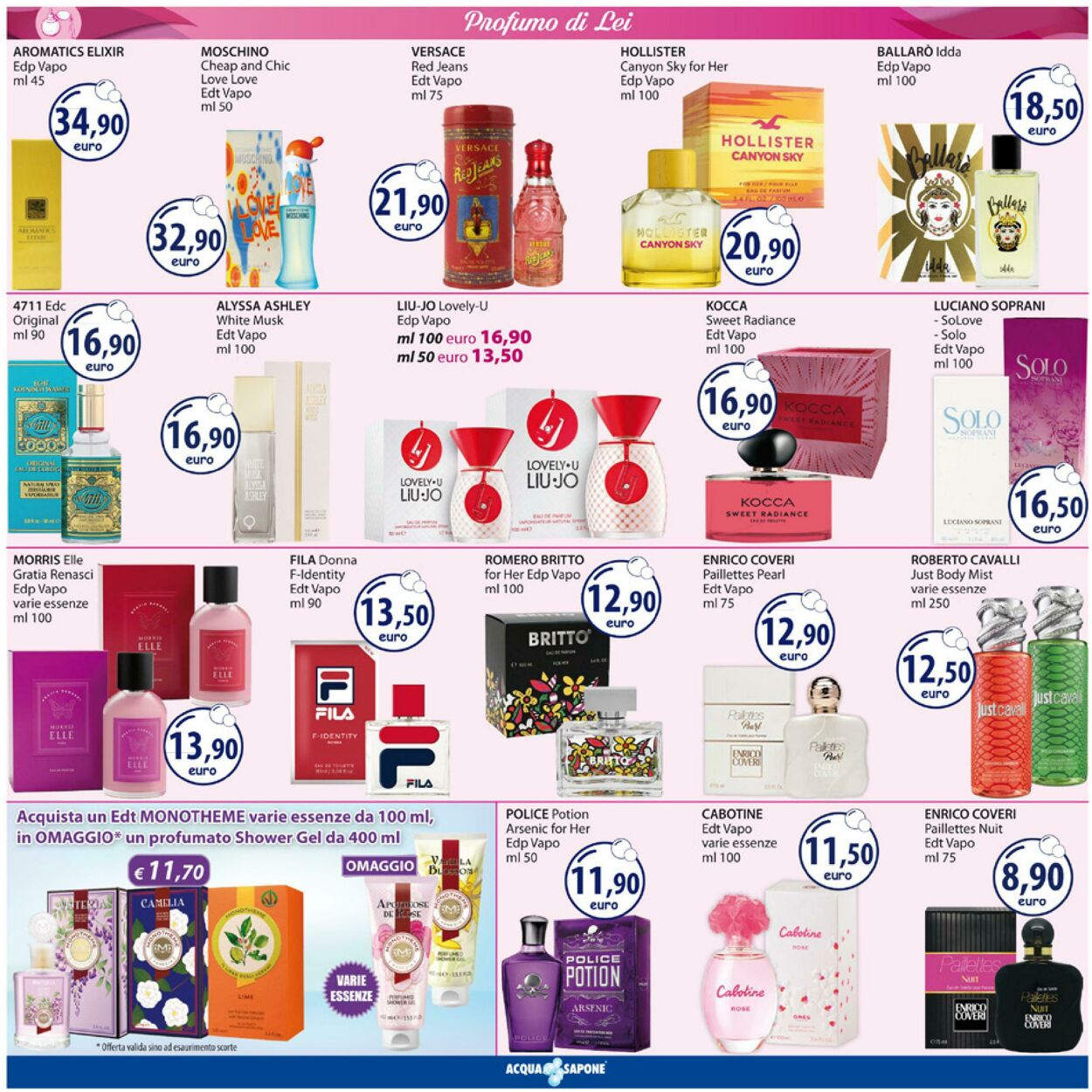 Volantino Acqua e sapone 30.06.2025 - 13.07.2025