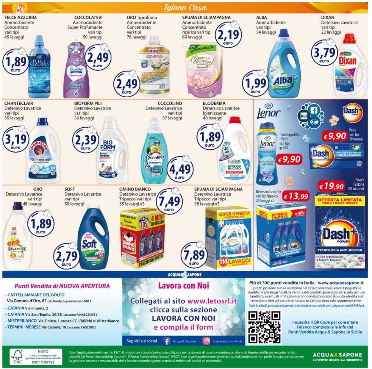 Volantino Acqua e sapone 30.06.2025 - 13.07.2025