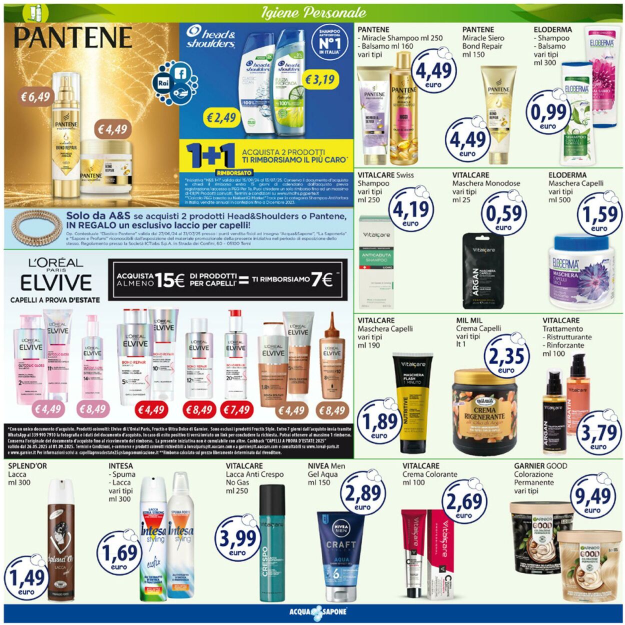Volantino Acqua e sapone 30.06.2025 - 13.07.2025