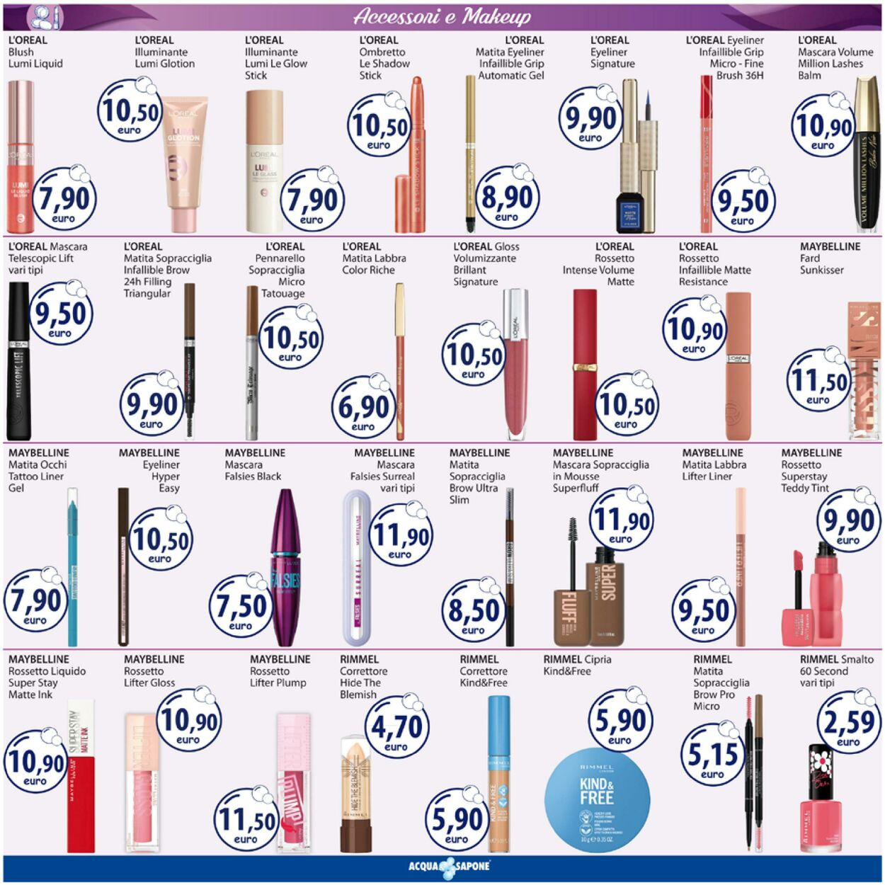 Volantino Acqua e sapone 30.06.2025 - 13.07.2025