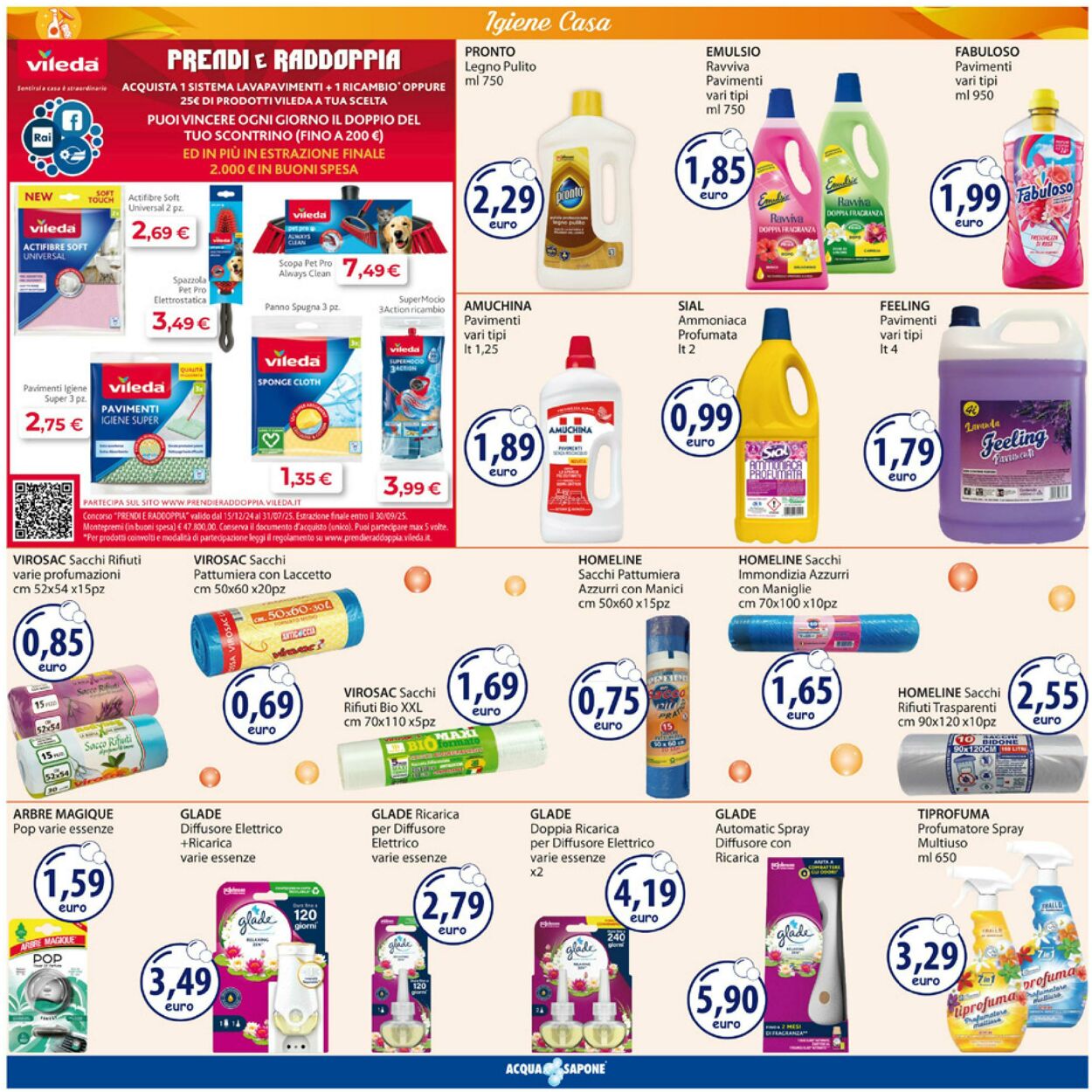 Volantino Acqua e sapone 30.06.2025 - 13.07.2025