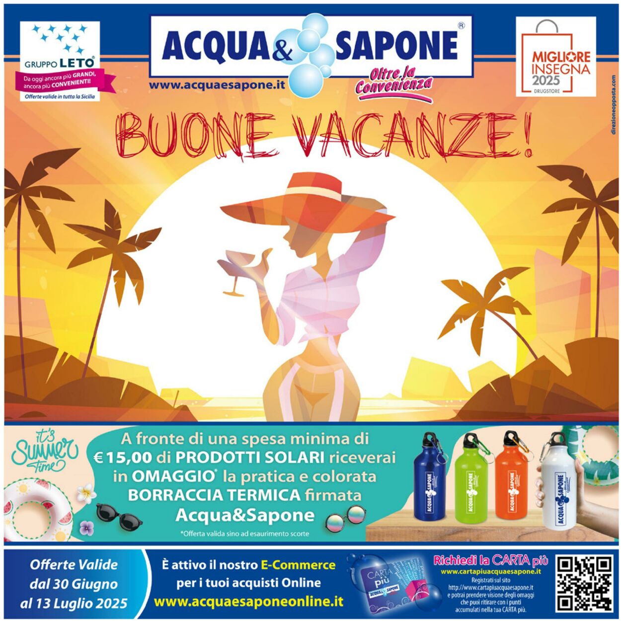Volantino Acqua e sapone 30.06.2025 - 13.07.2025