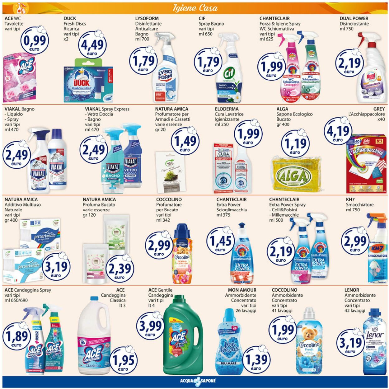 Volantino Acqua e sapone 30.06.2025 - 13.07.2025