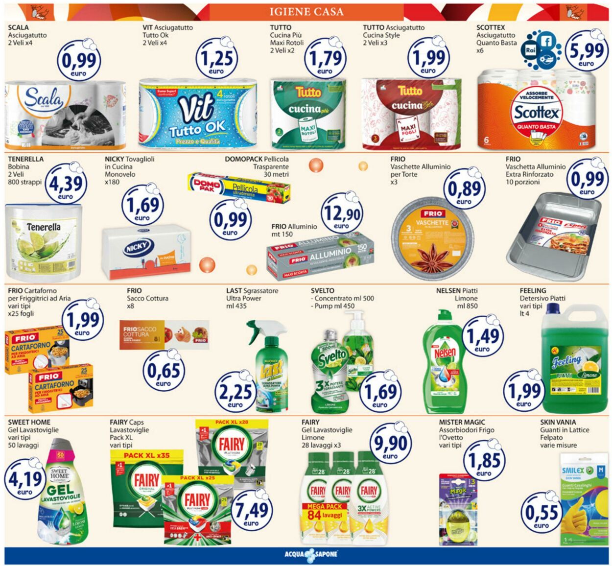 Volantino Acqua e sapone 25.08.2025 - 07.09.2025