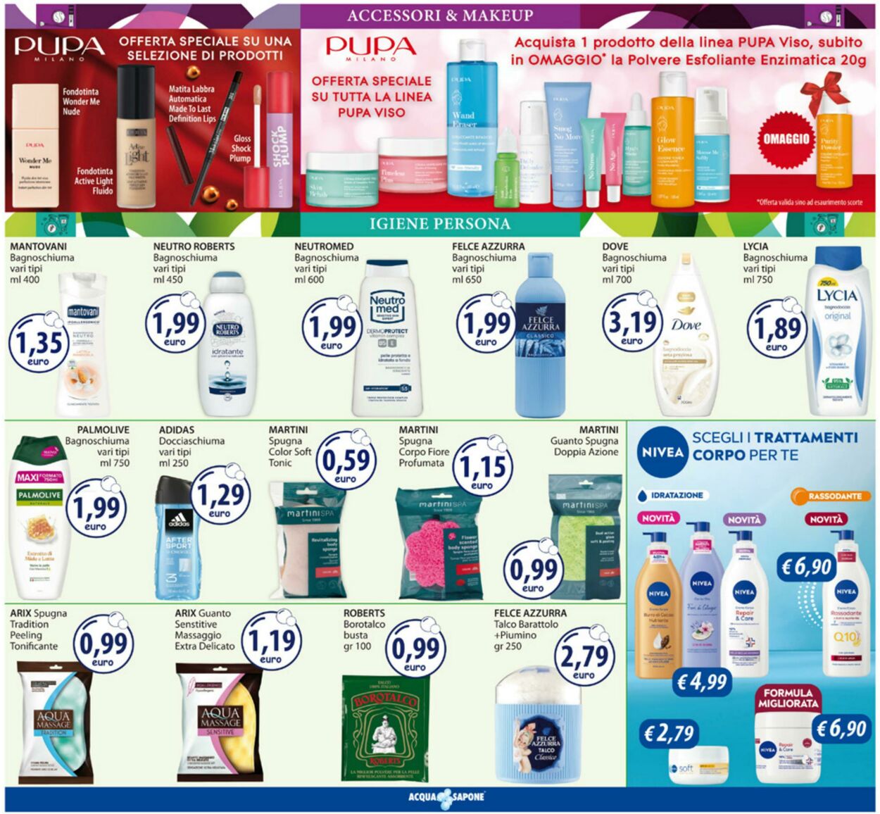Volantino Acqua e sapone 25.08.2025 - 07.09.2025
