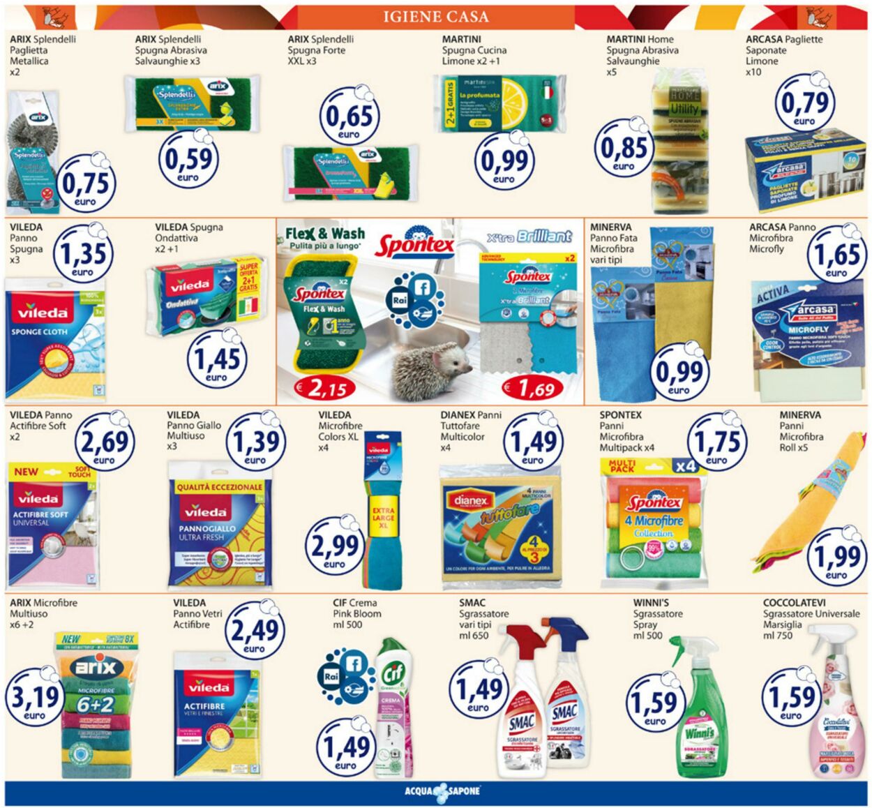 Volantino Acqua e sapone 25.08.2025 - 07.09.2025