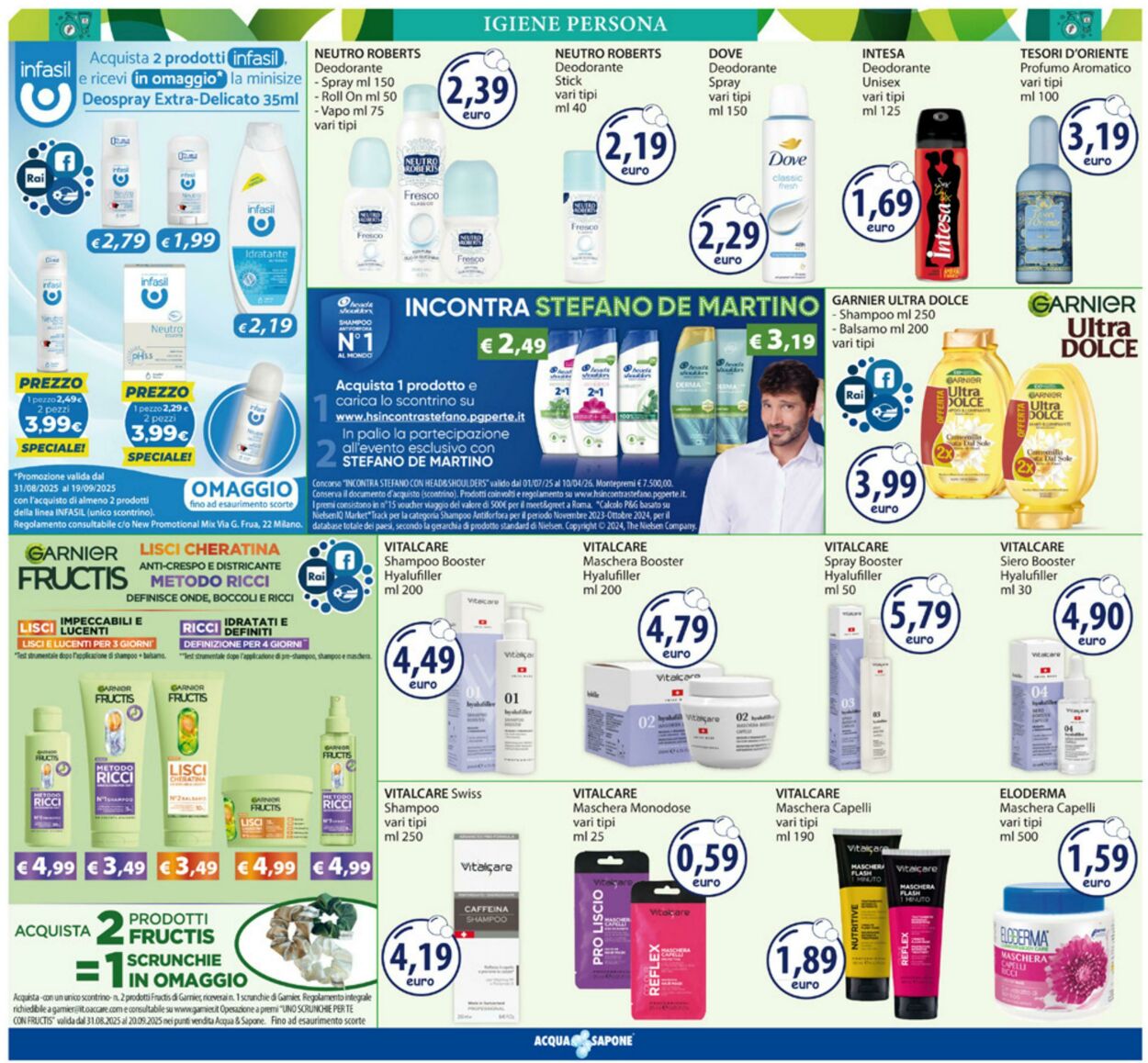 Volantino Acqua e sapone 25.08.2025 - 07.09.2025