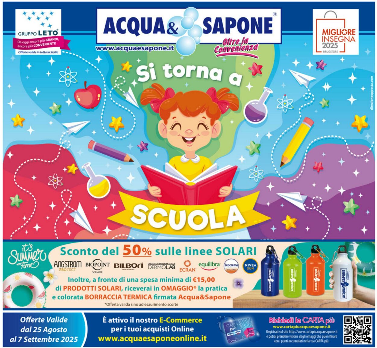 Volantino Acqua e sapone 25.08.2025 - 07.09.2025
