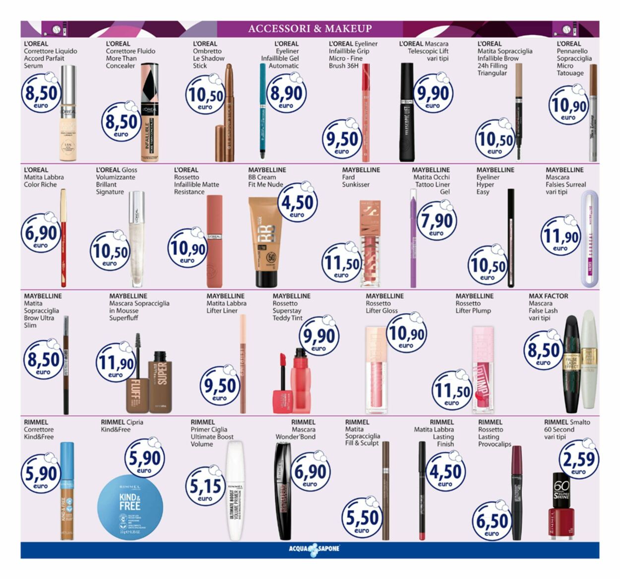 Volantino Acqua e sapone 25.08.2025 - 07.09.2025