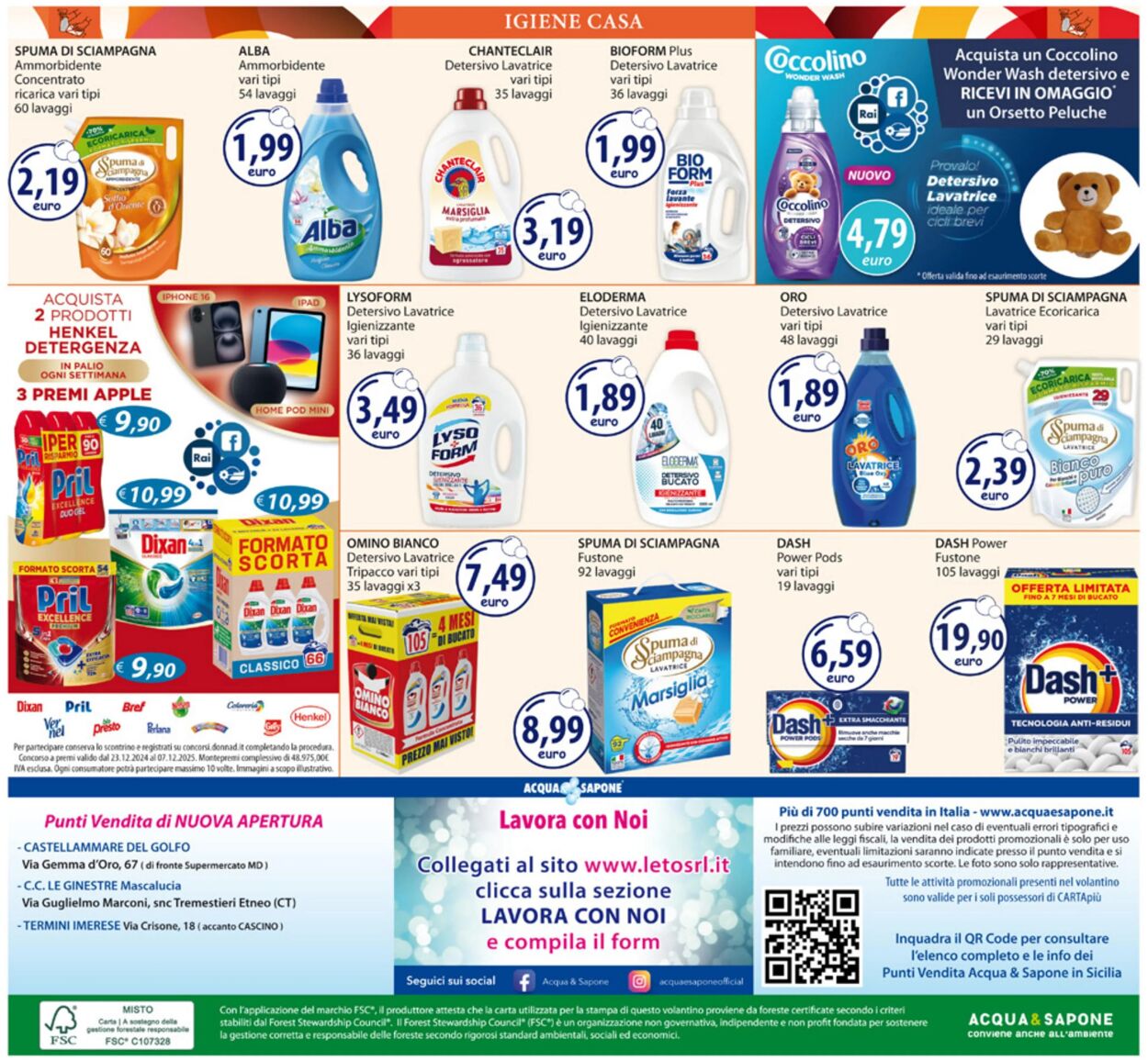 Volantino Acqua e sapone 25.08.2025 - 07.09.2025