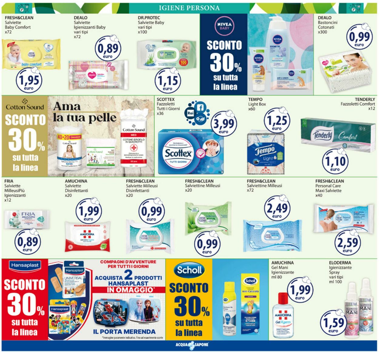 Volantino Acqua e sapone 25.08.2025 - 07.09.2025