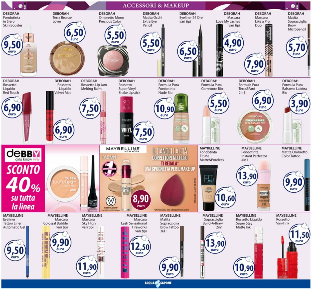 Volantino Acqua e sapone 08.09.2025 - 21.09.2025