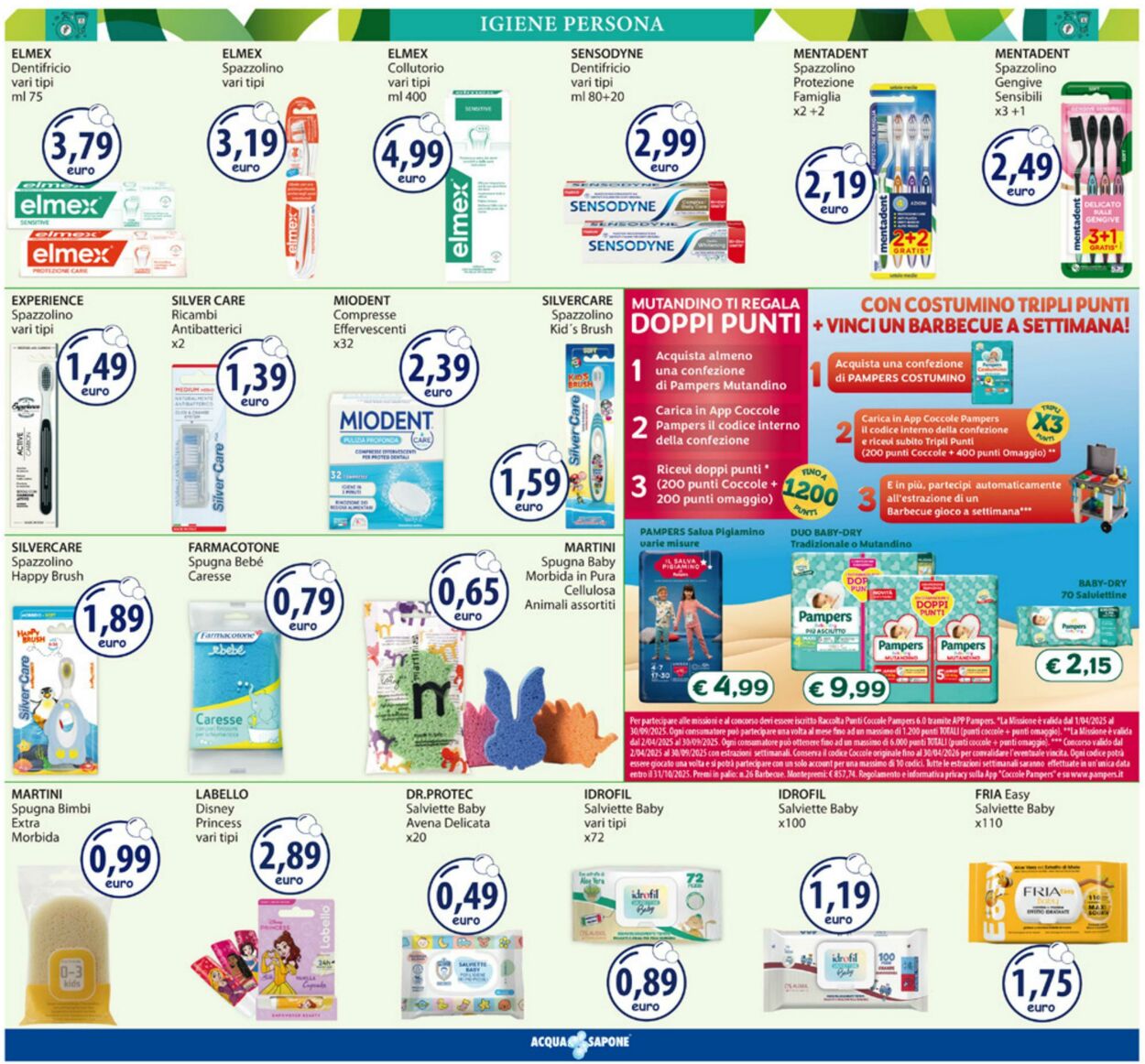 Volantino Acqua e sapone 08.09.2025 - 21.09.2025
