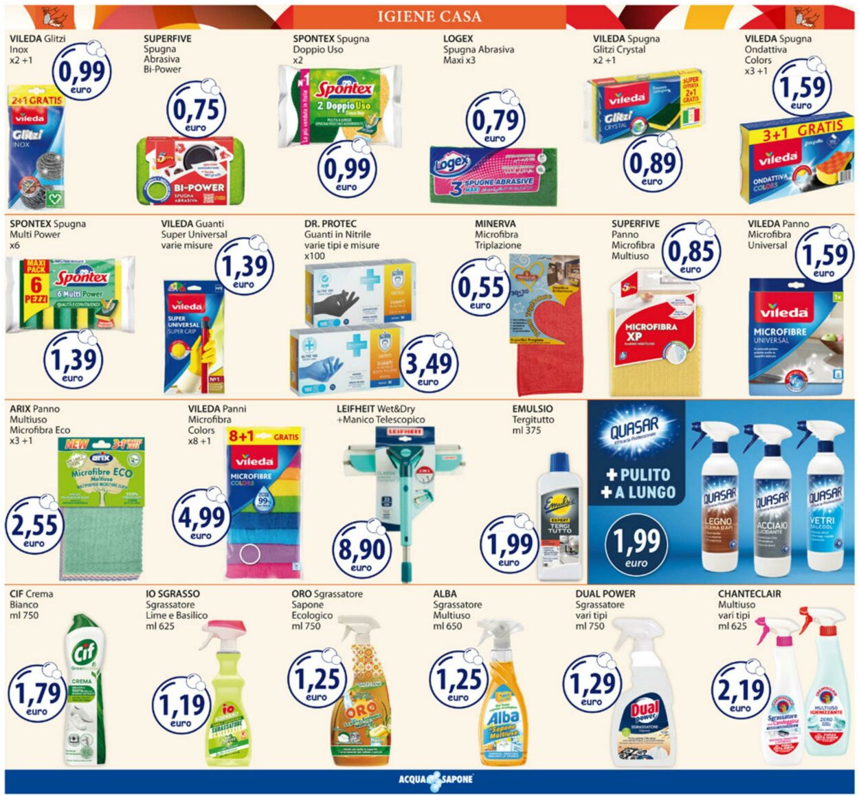 Volantino Acqua e sapone 08.09.2025 - 21.09.2025
