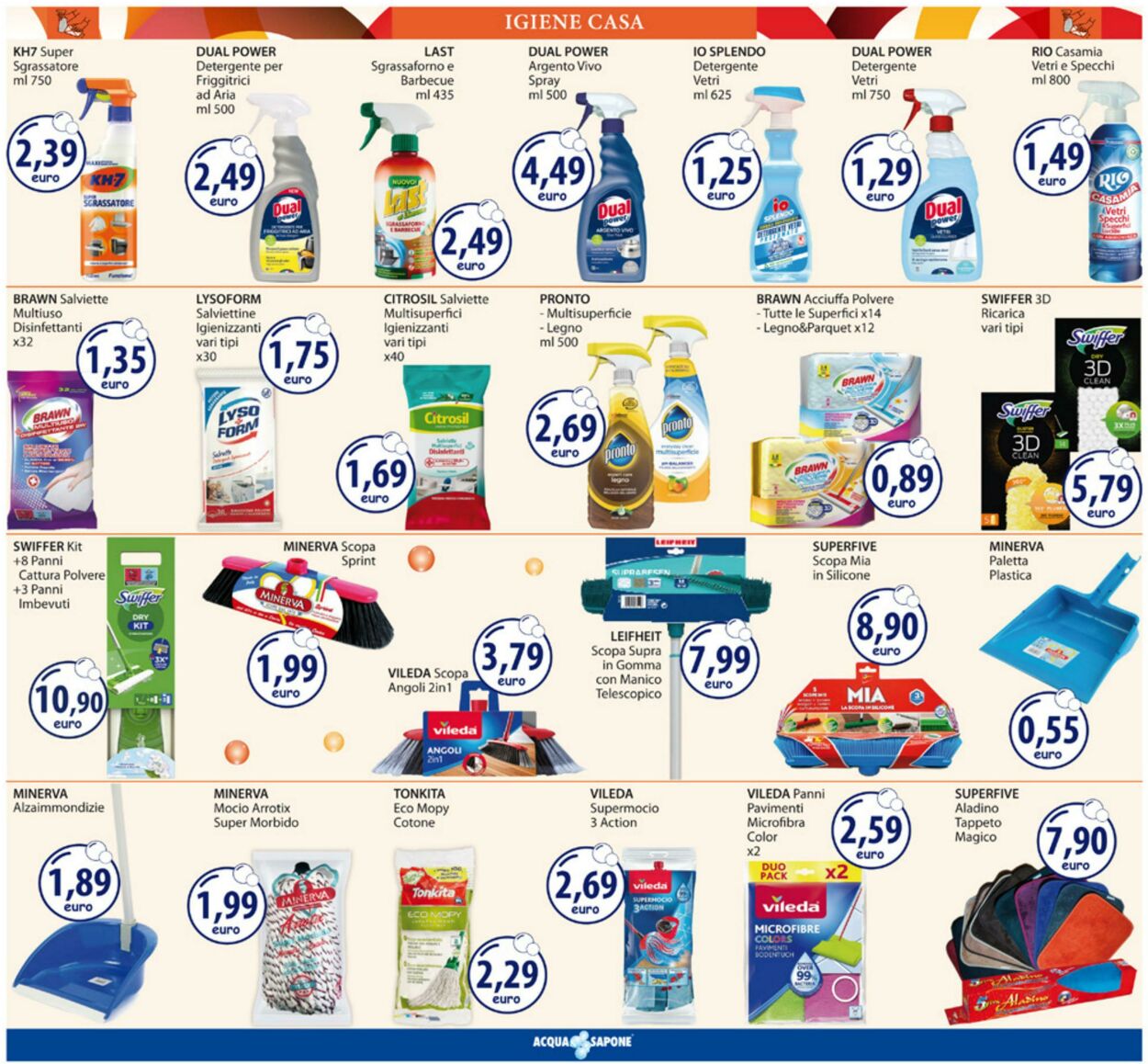 Volantino Acqua e sapone 08.09.2025 - 21.09.2025