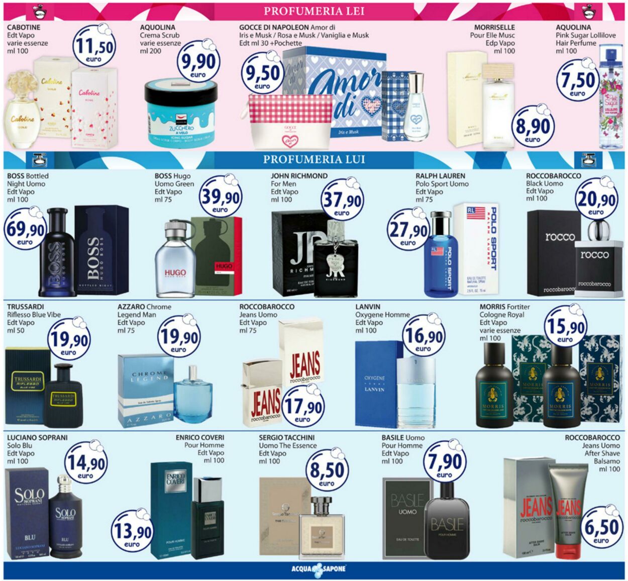Volantino Acqua e sapone 08.09.2025 - 21.09.2025