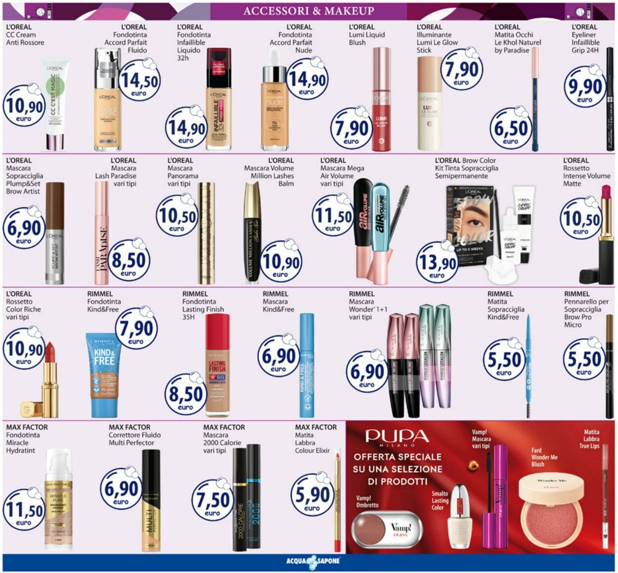 Volantino Acqua e sapone 08.09.2025 - 21.09.2025