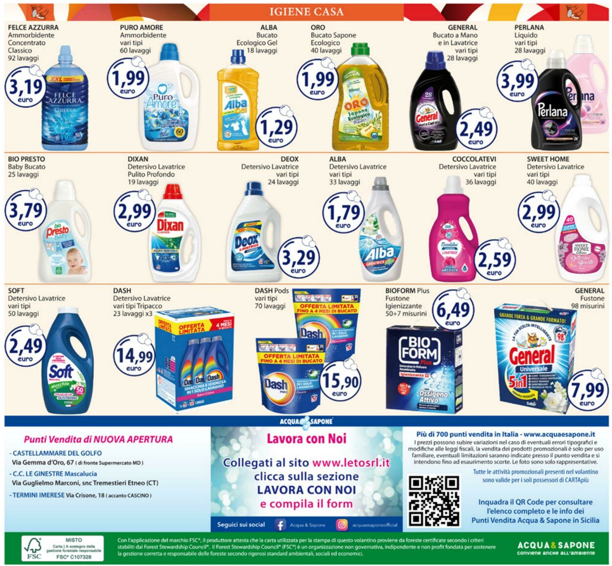 Volantino Acqua e sapone 08.09.2025 - 21.09.2025