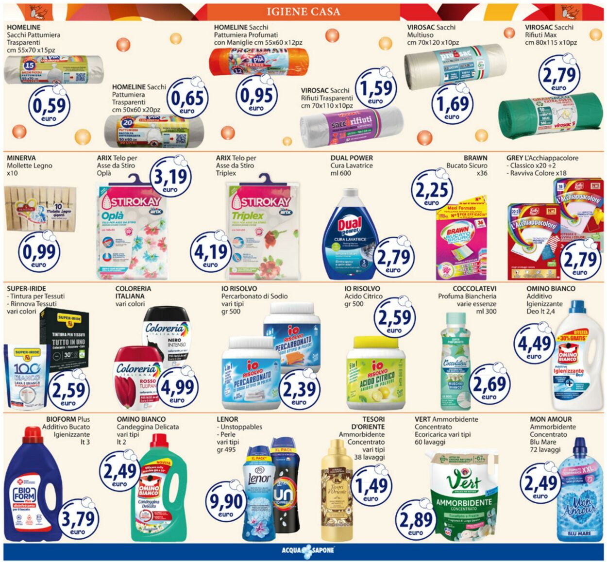 Volantino Acqua e sapone 08.09.2025 - 21.09.2025