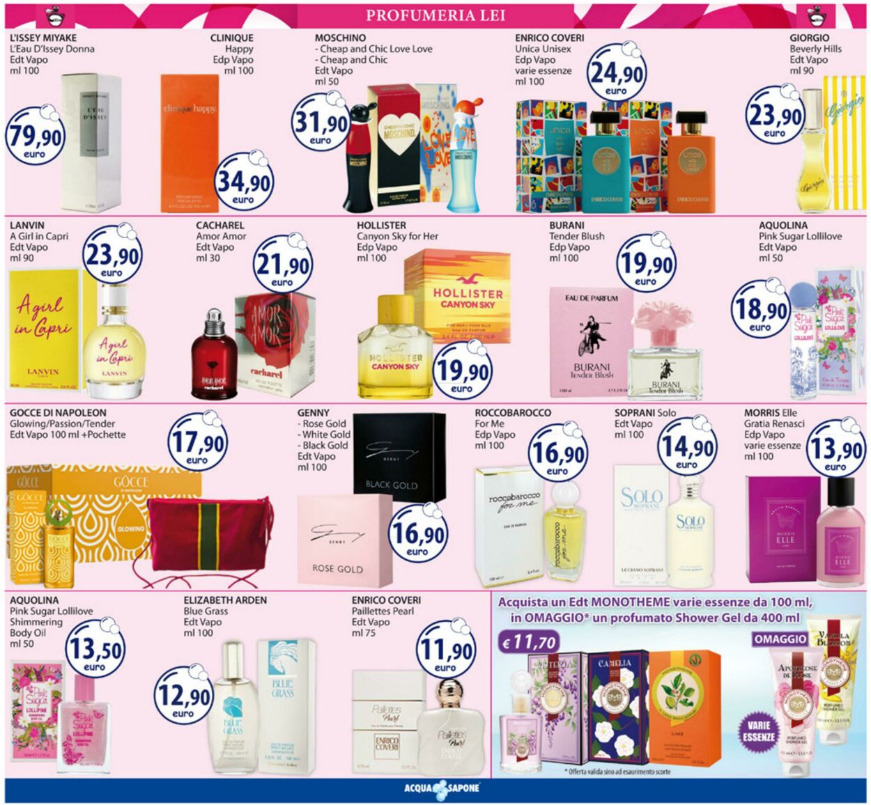 Volantino Acqua e sapone 08.09.2025 - 21.09.2025