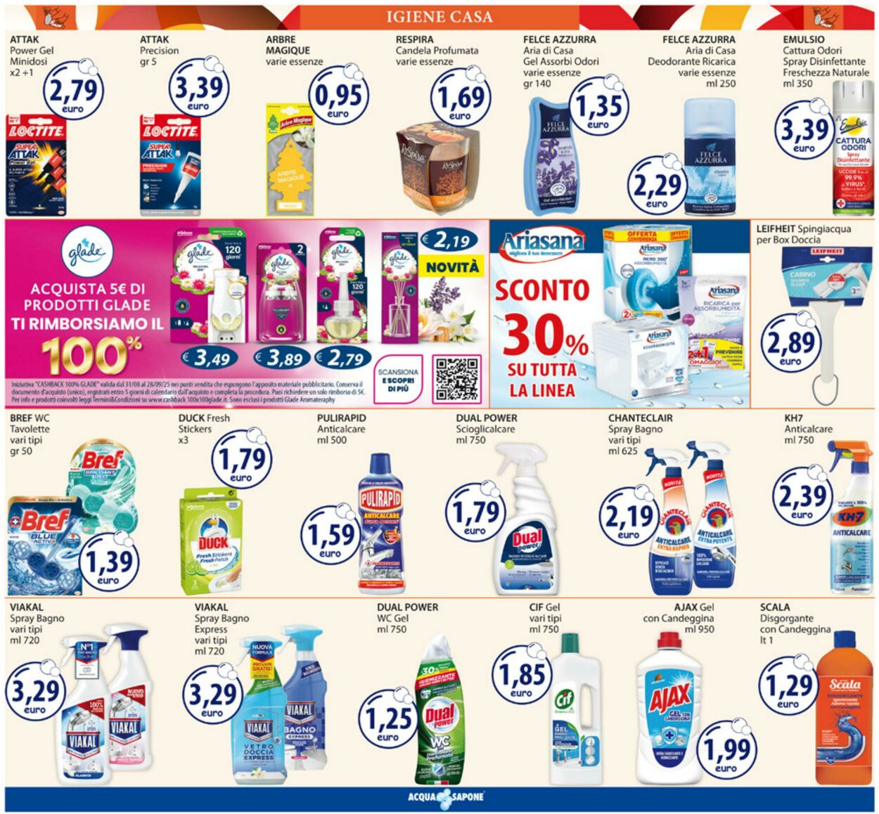 Volantino Acqua e sapone 08.09.2025 - 21.09.2025