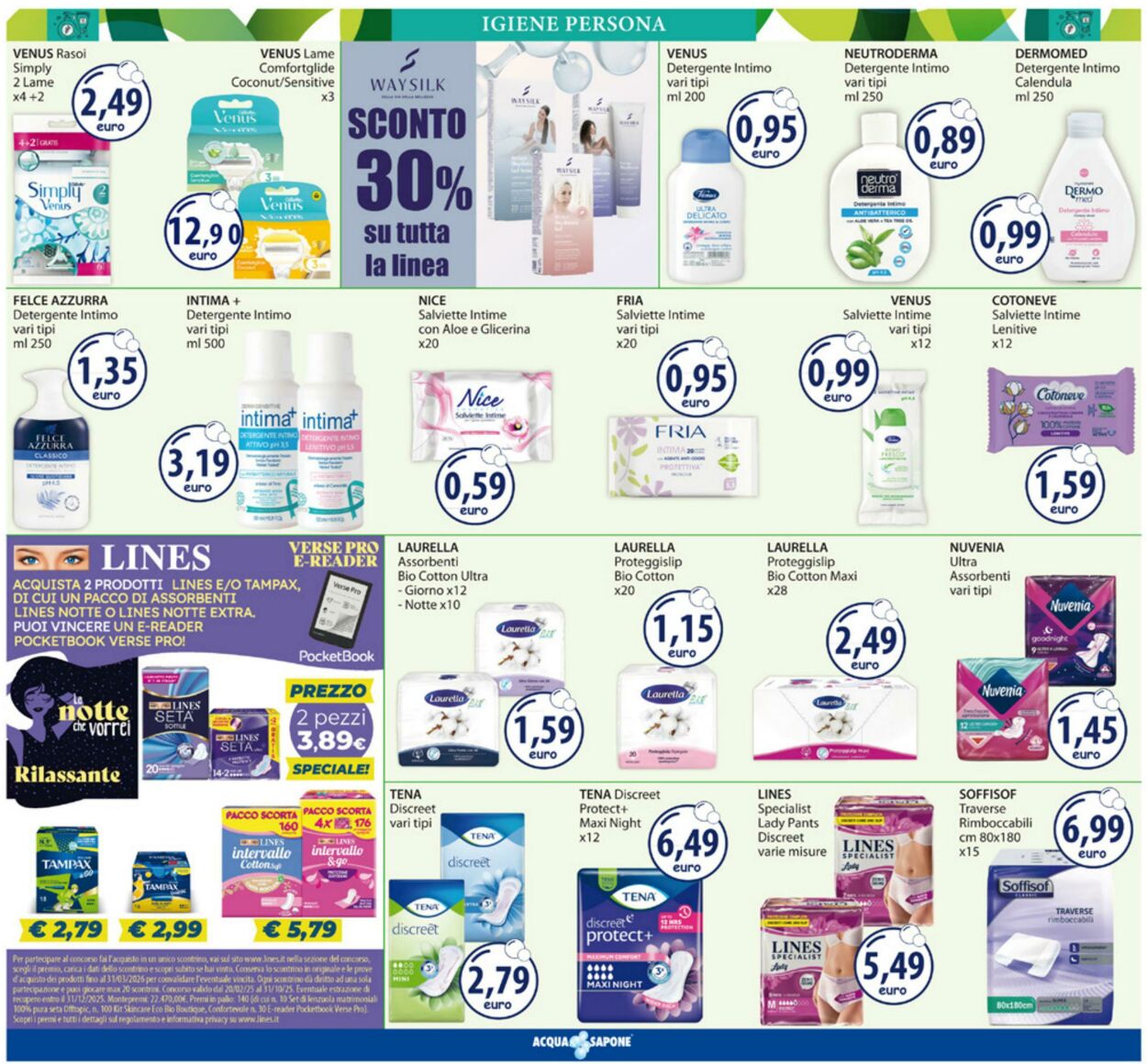 Volantino Acqua e sapone 08.09.2025 - 21.09.2025