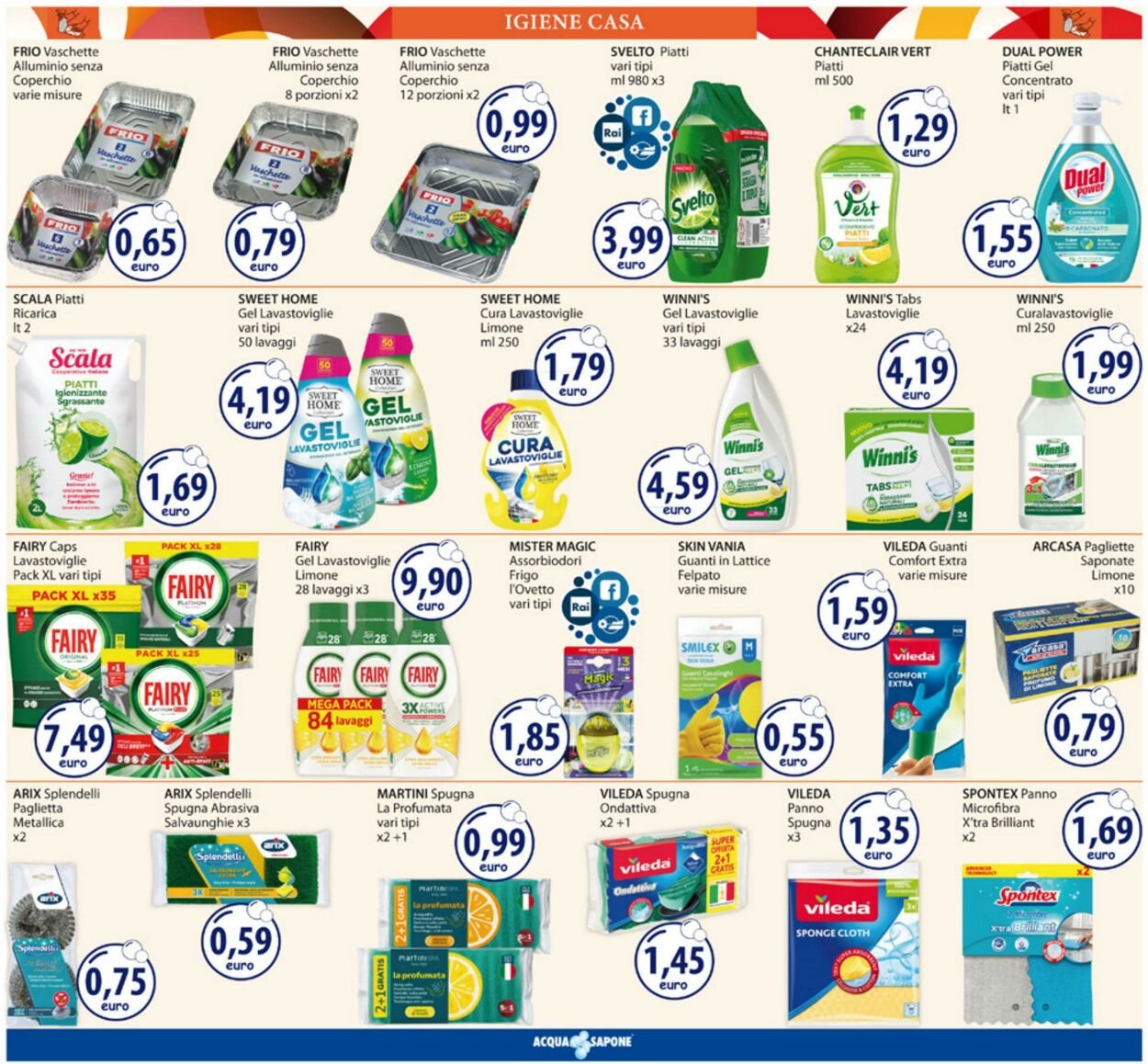 Volantino Acqua e sapone 20.10.2025 - 02.11.2025