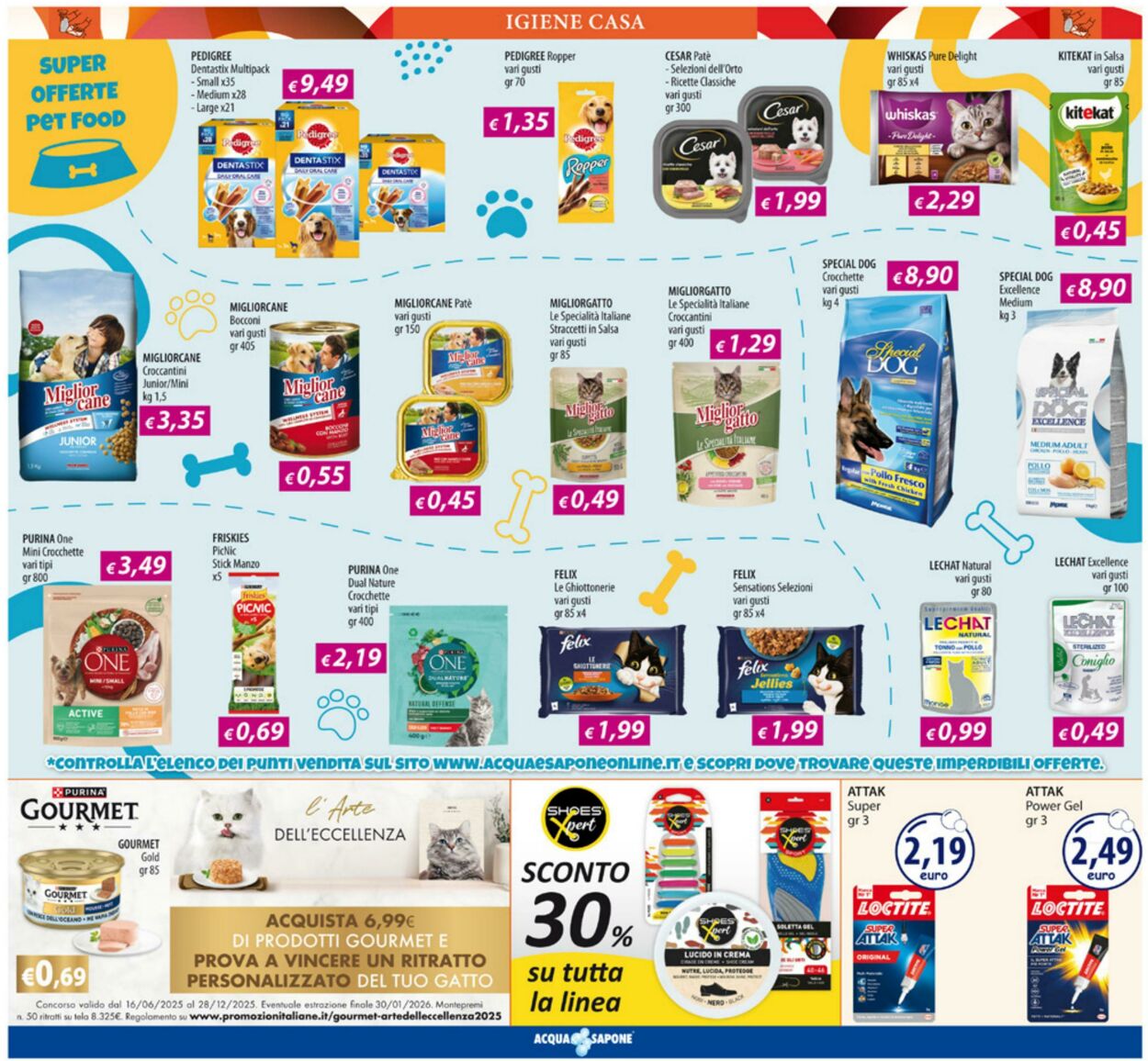 Volantino Acqua e sapone 20.10.2025 - 02.11.2025