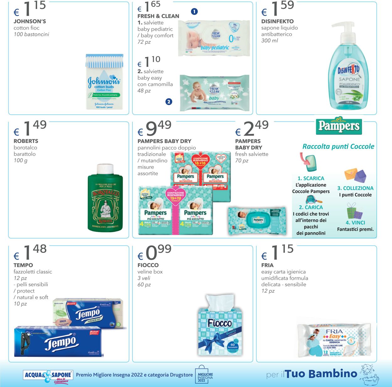 Volantino Acqua e sapone 31.08.2022 - 18.09.2022