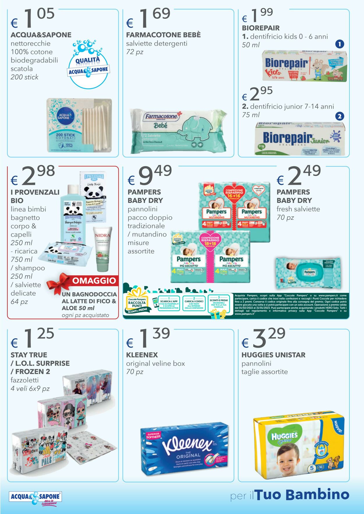 Volantino Acqua e sapone 13.01.2023 - 29.01.2023