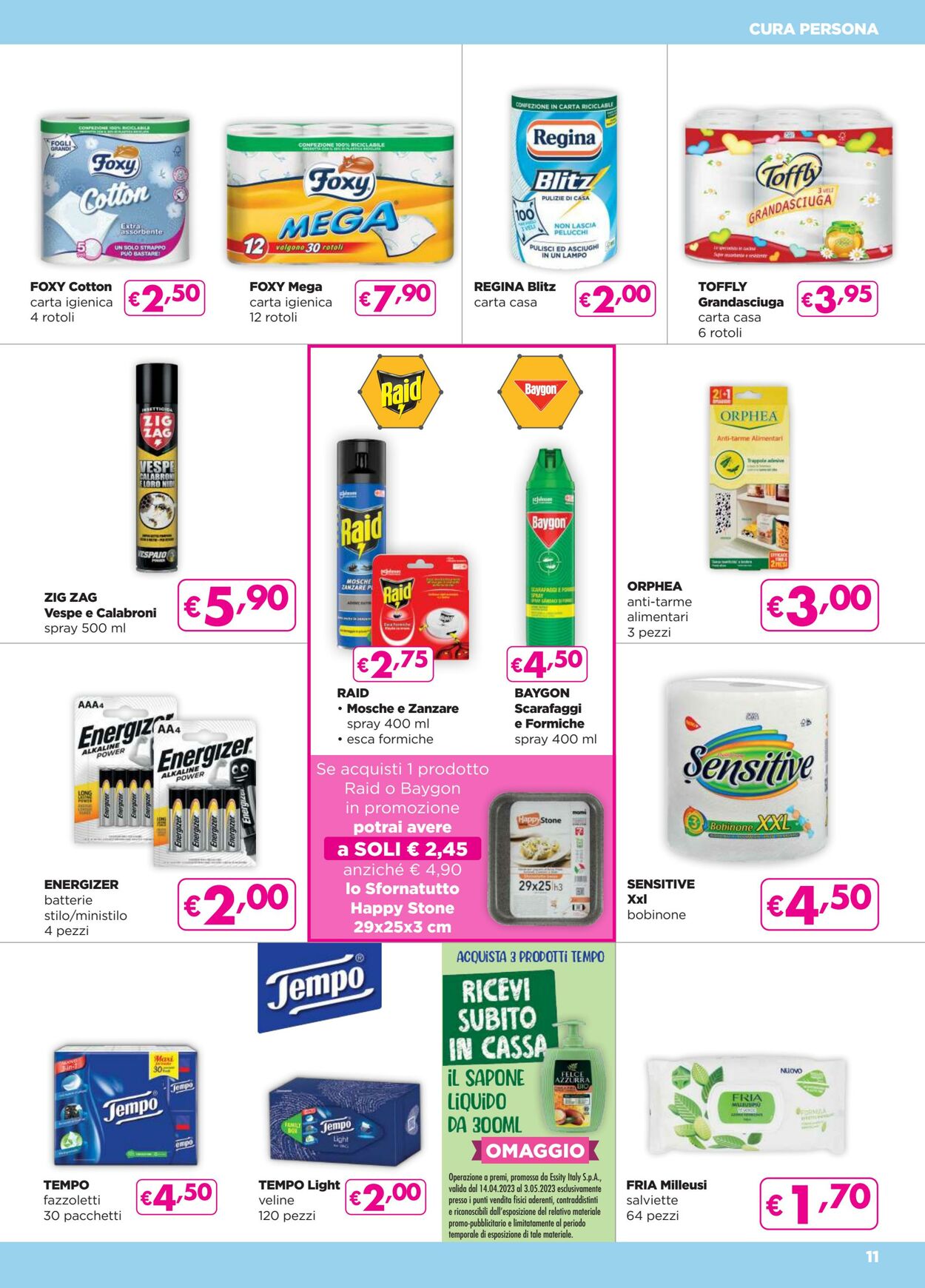 Volantino Acqua e sapone 14.04.2023 - 03.05.2023