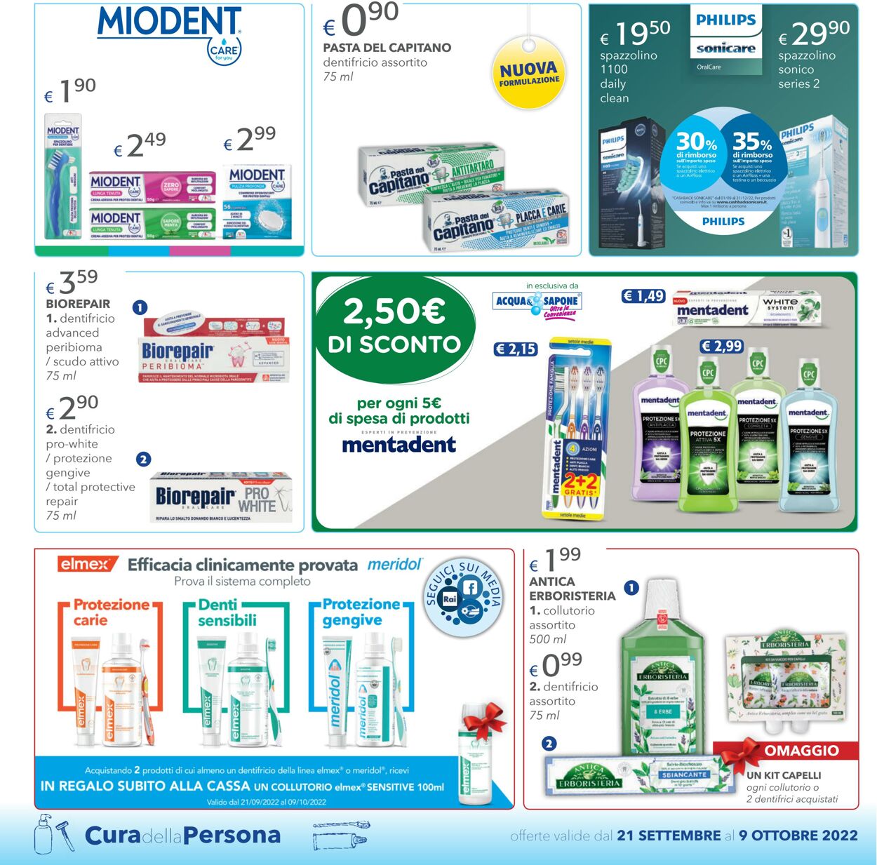 Volantino Acqua e sapone 21.09.2022 - 09.10.2022