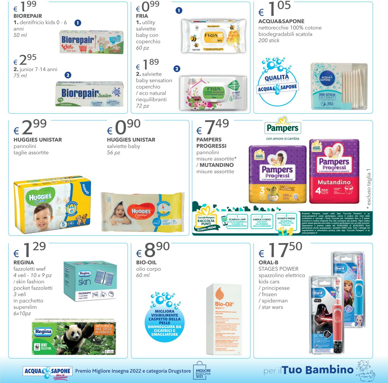 Volantino Acqua e sapone 21.09.2022 - 09.10.2022