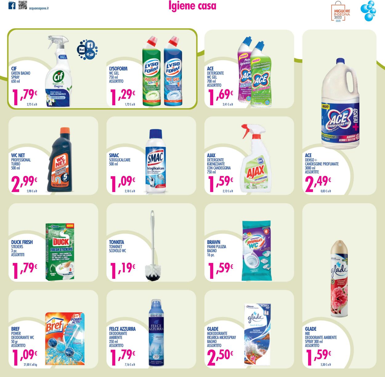 Volantino Acqua e sapone 15.11.2022 - 04.12.2022