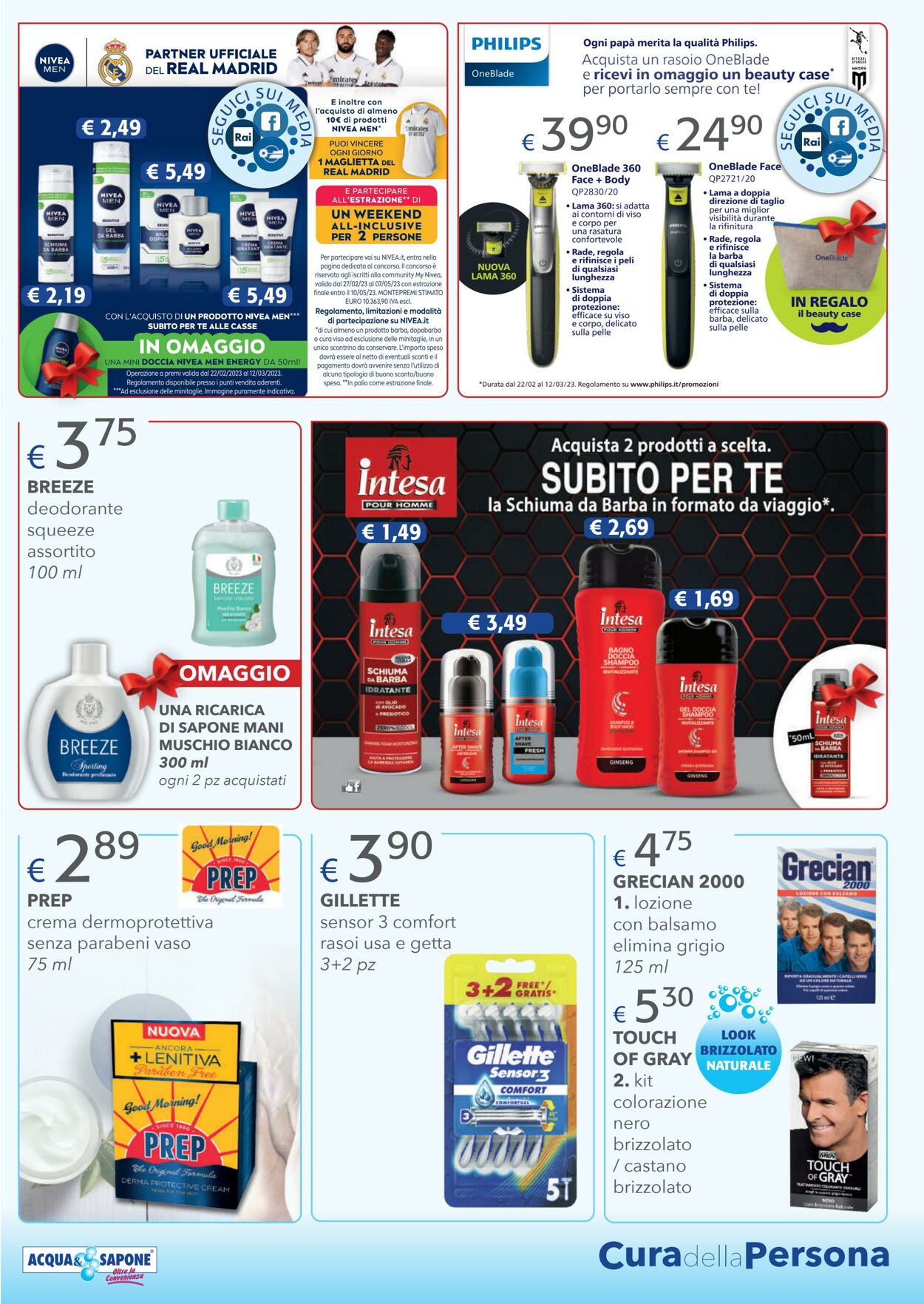 Volantino Acqua e sapone 22.02.2023 - 12.03.2023