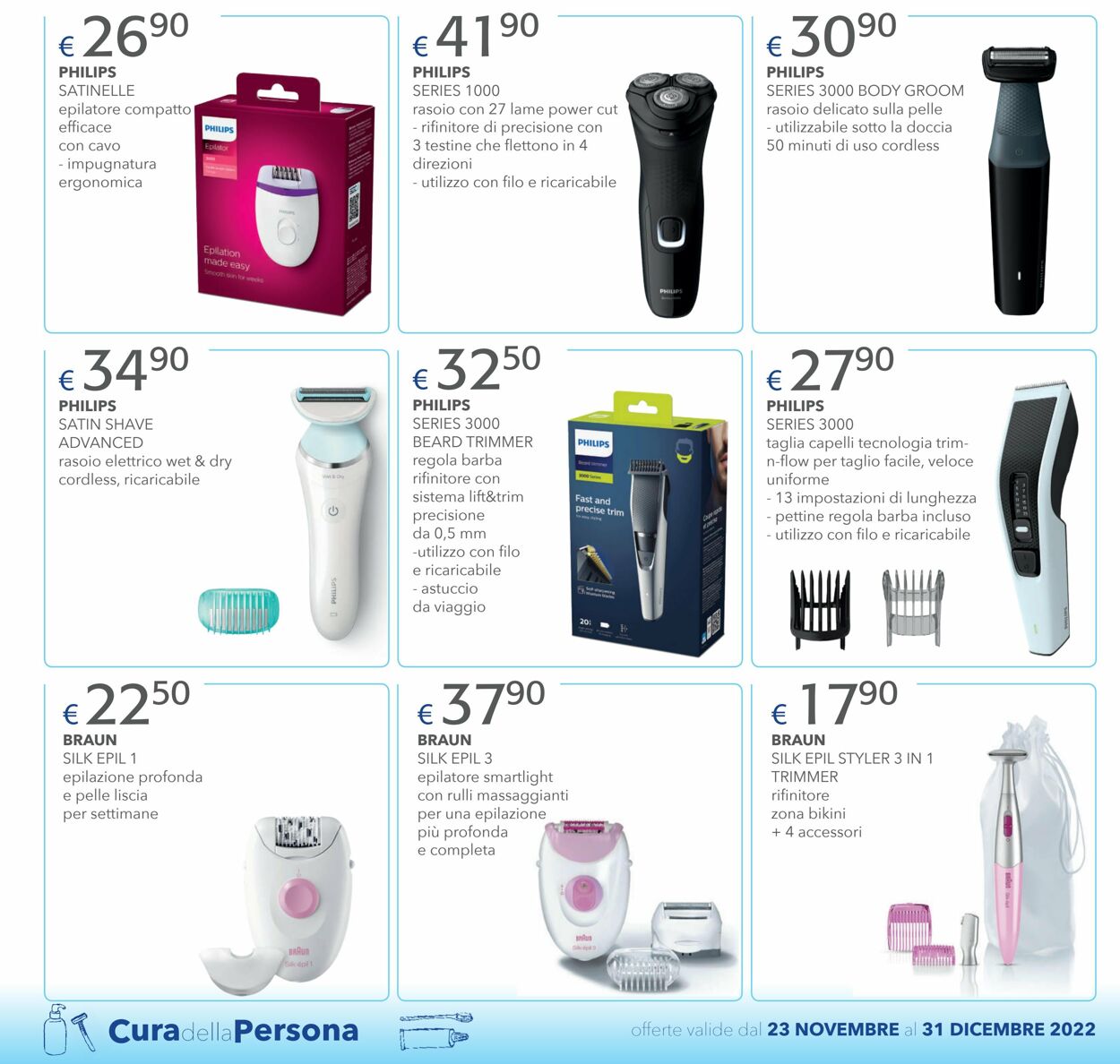 Volantino Acqua e sapone 23.11.2022 - 31.12.2022